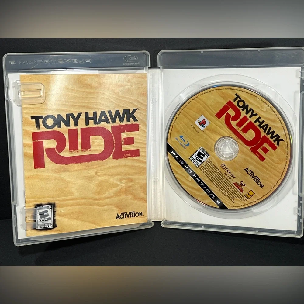 Tony Hawk Ride Sony PlayStation 3 PS3 CIB Game Only (NO Skate Board or Dongle)